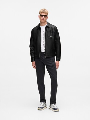 KARL LAGERFELD JEANS Winterjacke in Schwarz