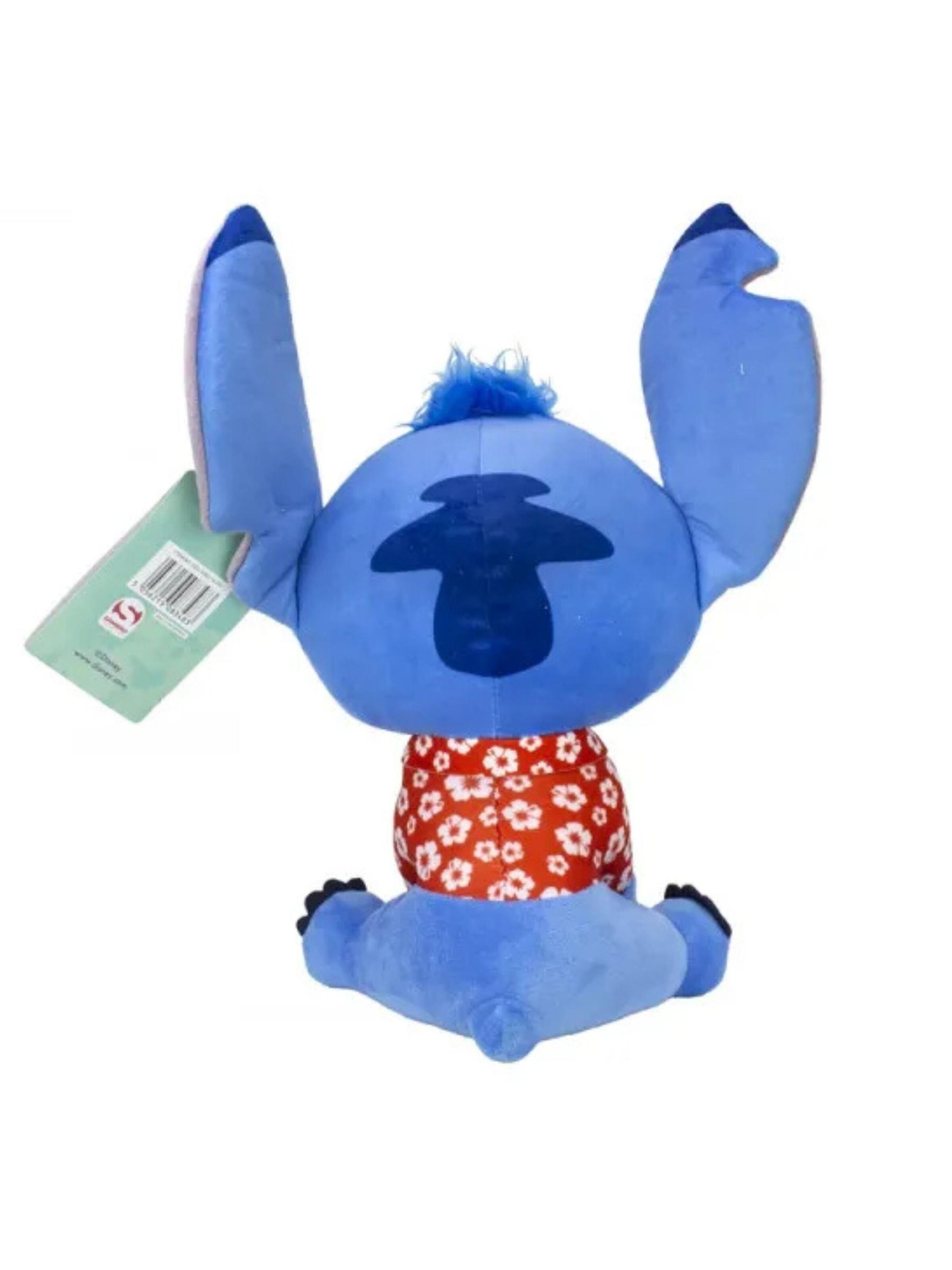 Animaux en peluche 'Stitch Hawaii Lil Bodz Plüsch – Weich & Knuddelig mit Sound (30cm)' DISNEY en bleu
