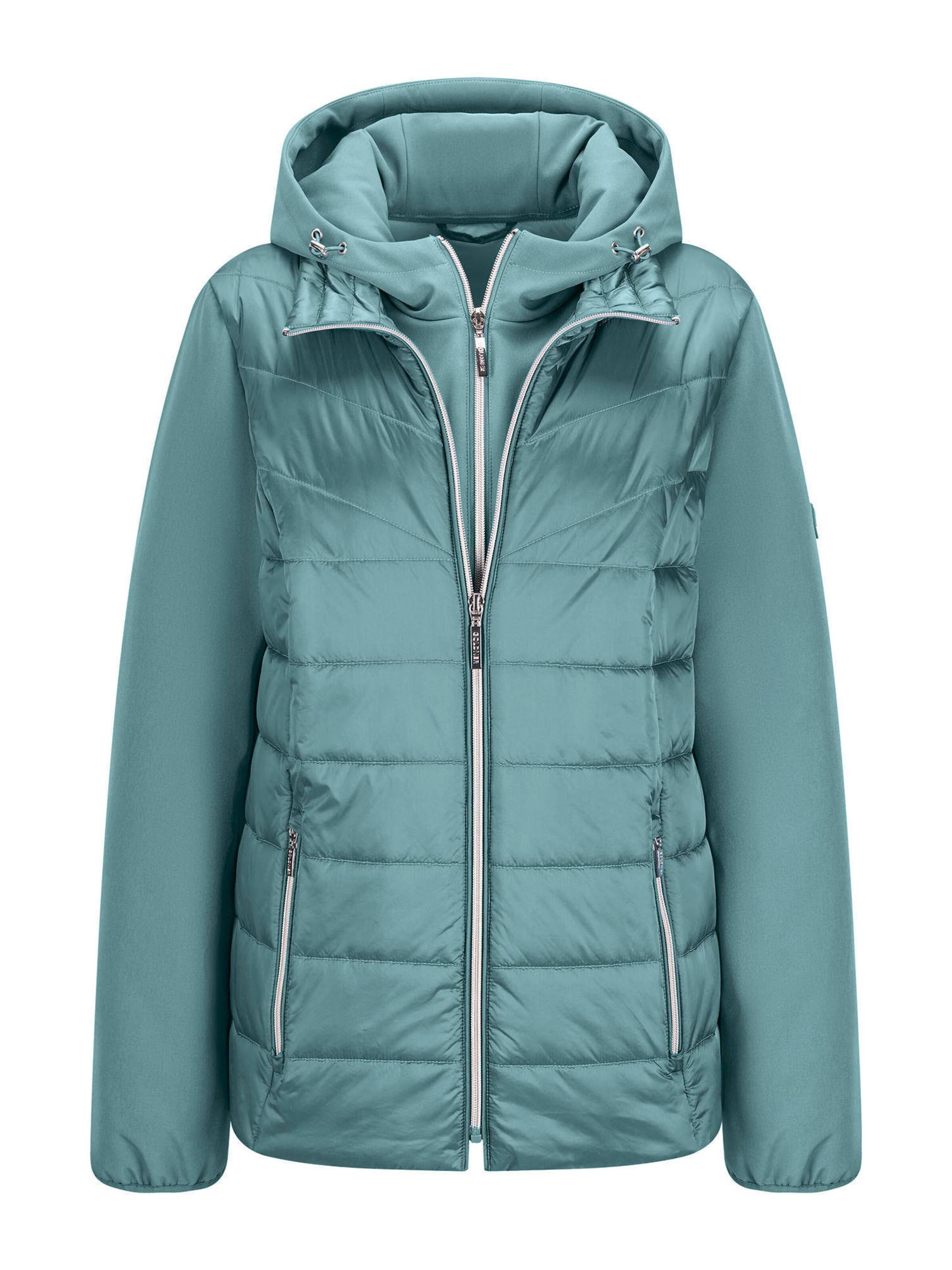 Goldner Between-season jacket in Green: front