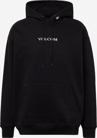 Sweat-shirt Volcom en noir : devant