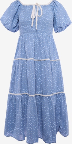usha BLACK LABEL Dress in Blue: front