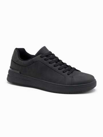 Ombre Platform trainers in Black