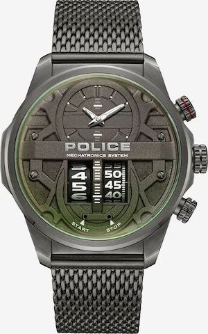 POLICE Analoog horloge 'ROTORCROM' in Grijs: voorkant
