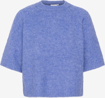 Pull-over 'Emilie' Kaffe en bleu : devant