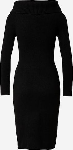 ABOUT YOU Úpletové šaty 'Marlena' – černá
