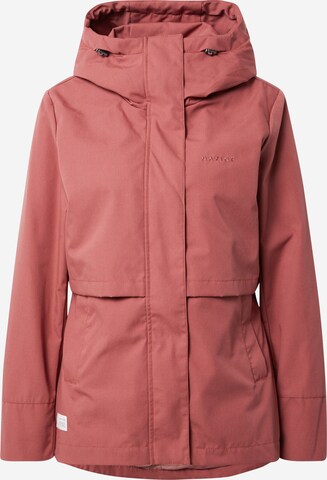 mazine Between-season jacket 'Library II' in Red: front