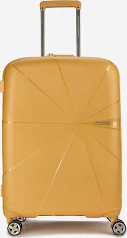 American Tourister Trolley 'Starvibe' in Gelb: Vorderseite