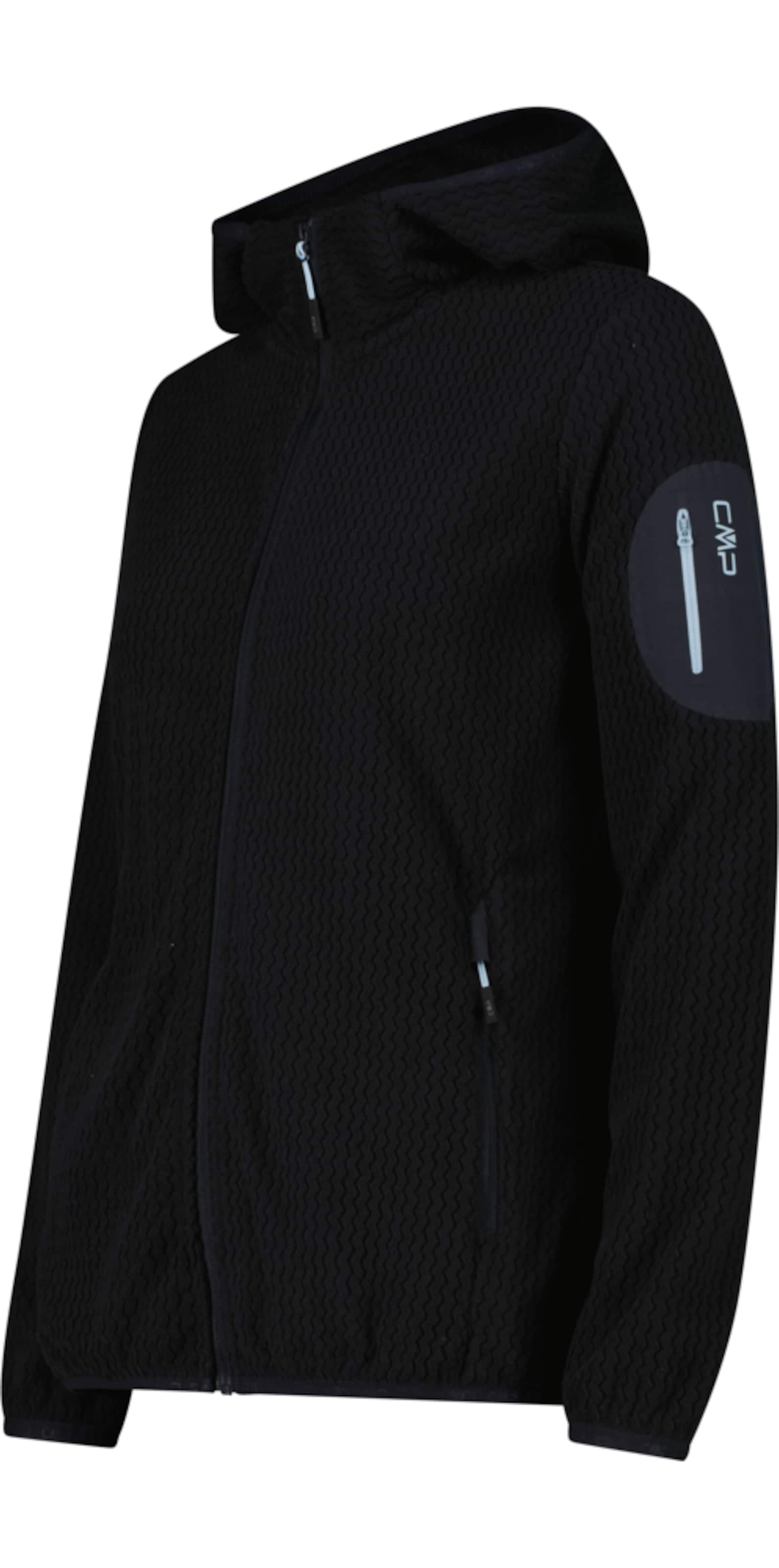 CMP Funktionsfleecejacke in Schwarz