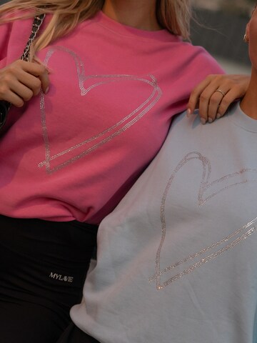Felpa di MYLAVIE by Sarah Harrison in rosa