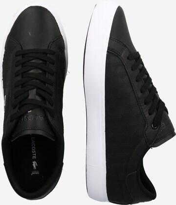 LACOSTE Sneaker 'POWERCOURT' in Schwarz