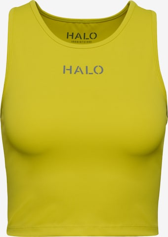 HALO Sports top in Yellow: front