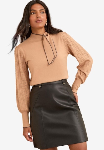 love & roses Szoknyák - fekete: elől