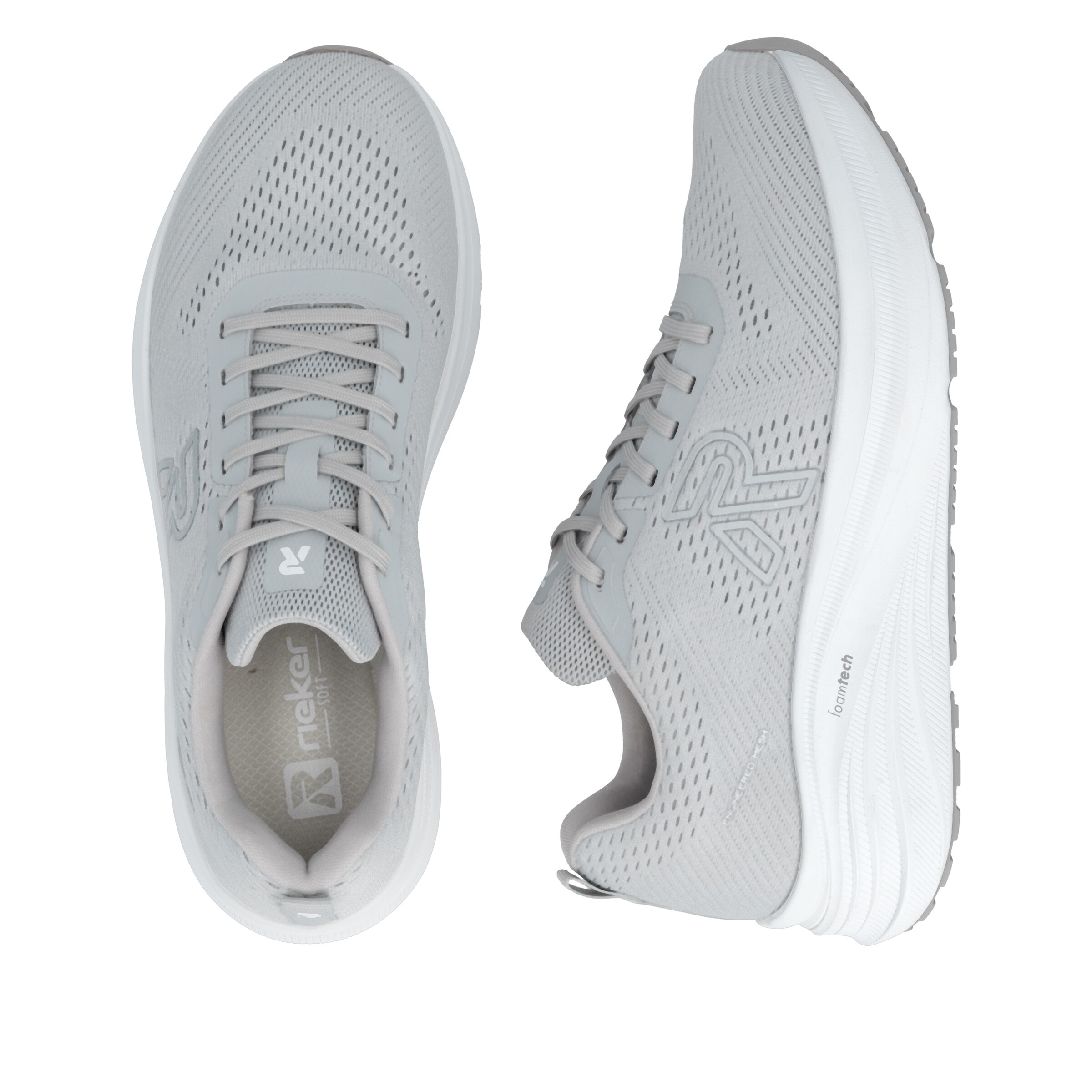 Rieker Sport Sneaker  'U4101' in Grau