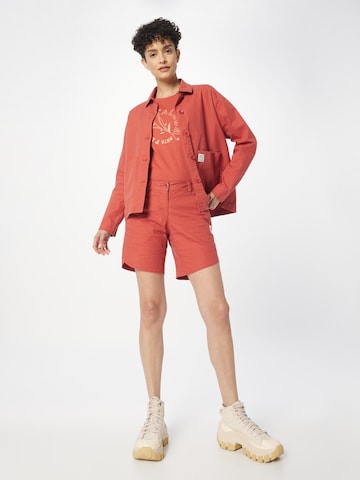 Maloja Куртка в спортивном стиле в Ярко-розовый