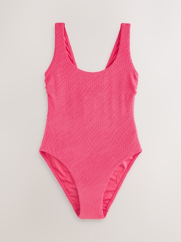 Next Bustier Badeanzug in Pink