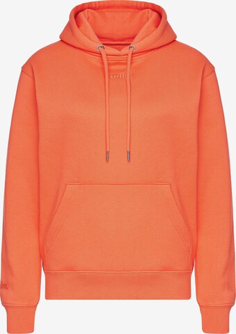 smiler. Sweatshirt in Orange: front