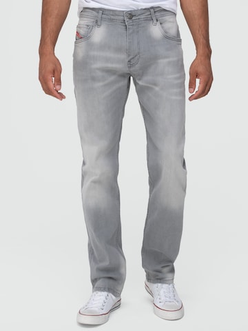 Lorenzo Loren Regular Jeans in Grijs: voorkant