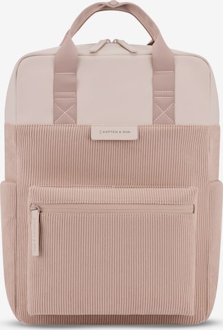 Kapten & Son Rucksack 'Bergen Pro' in Pink: Vorderseite