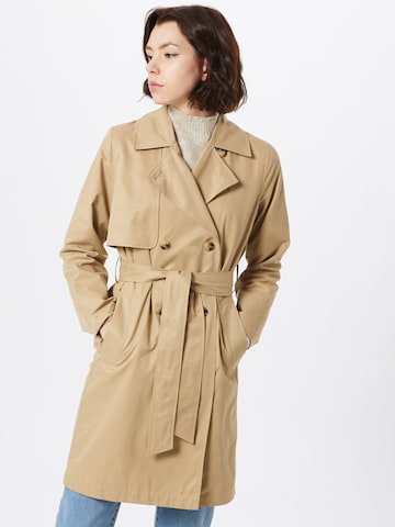 SELECTED FEMME Between-seasons coat 'Weka' in Beige: front