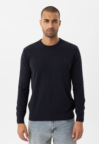 Pullover 'Soriro' di Anou Anou in blu: frontale