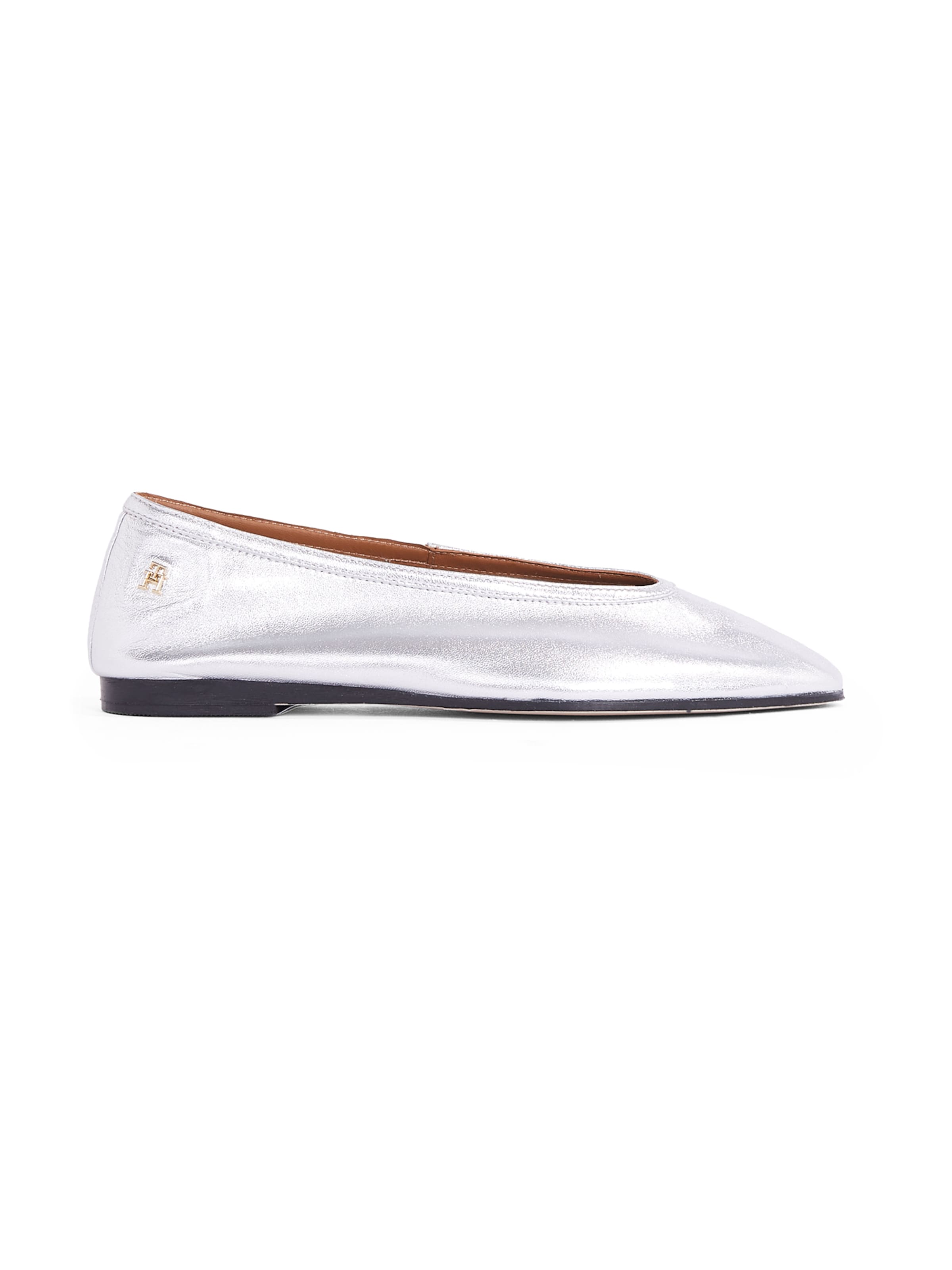 TOMMY HILFIGER Ballerina i silver