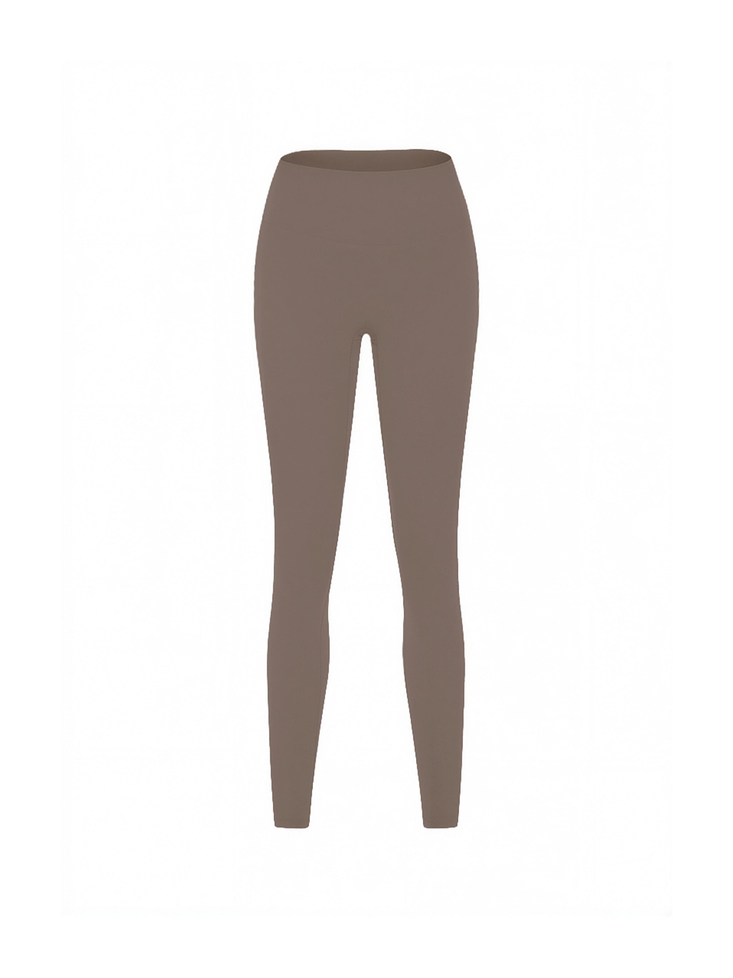 GOD SAVE QUEENS Leggings 'Second Skin Studio High-Waisted Legging' in Bruin: voorkant