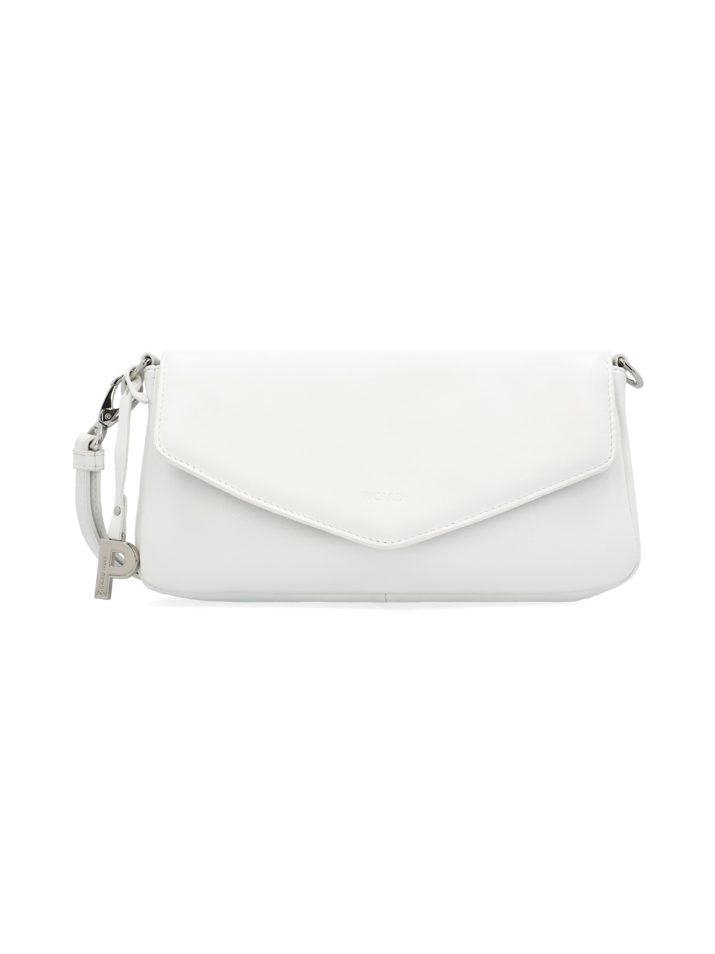 Pochette 'Giulia' Picard en blanc : devant
