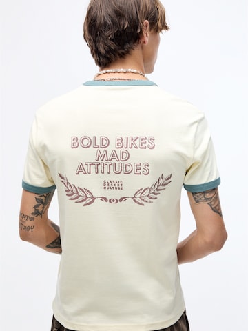 Pull&Bear T-Shirt in Weiß