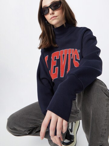 melns LEVI'S ® Sportisks džemperis 'Graphic Gardenia Crew'