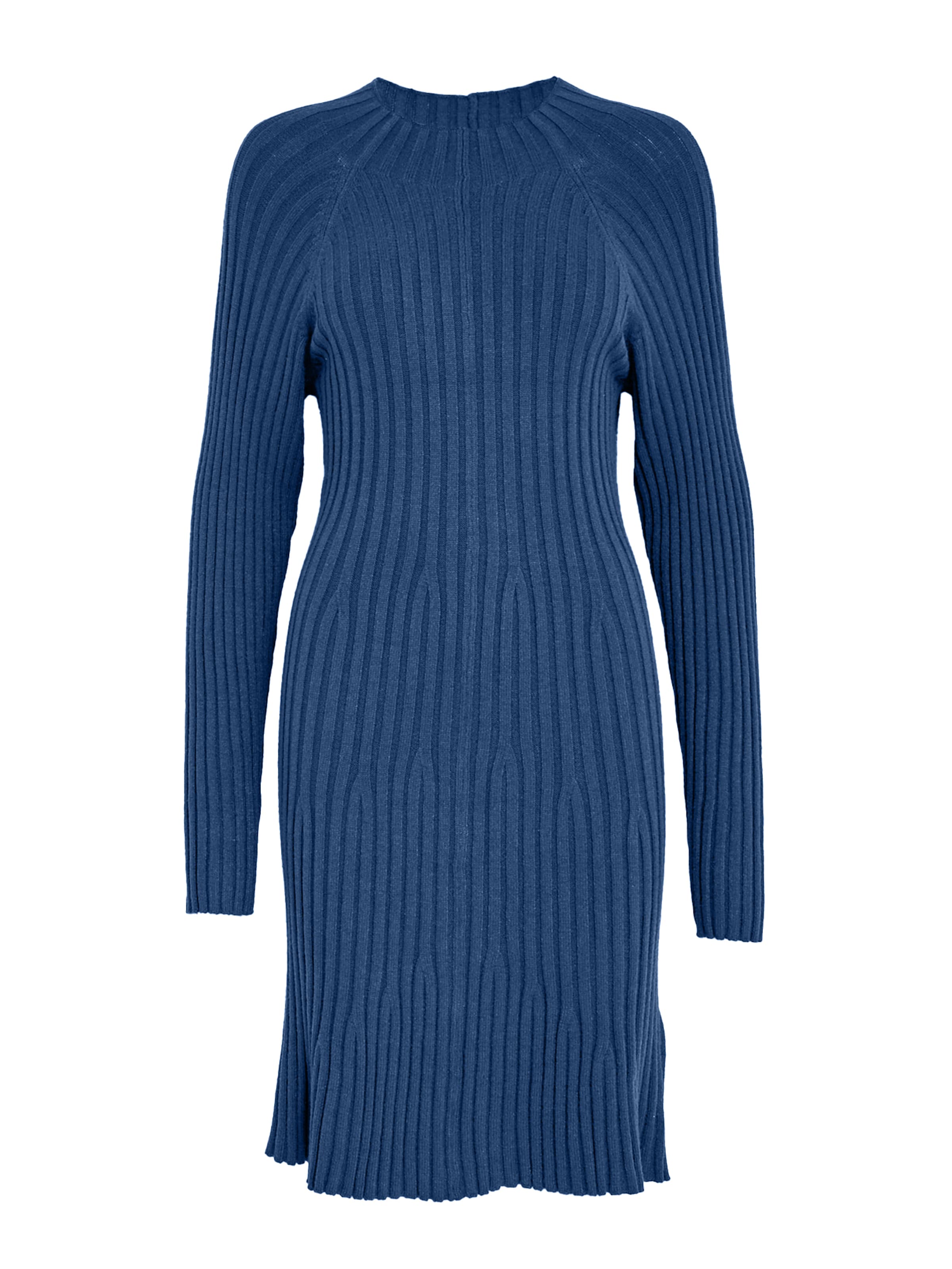 Peppercorn Sukienka z dzianiny 'Anna' w kolorze niebieski: przód