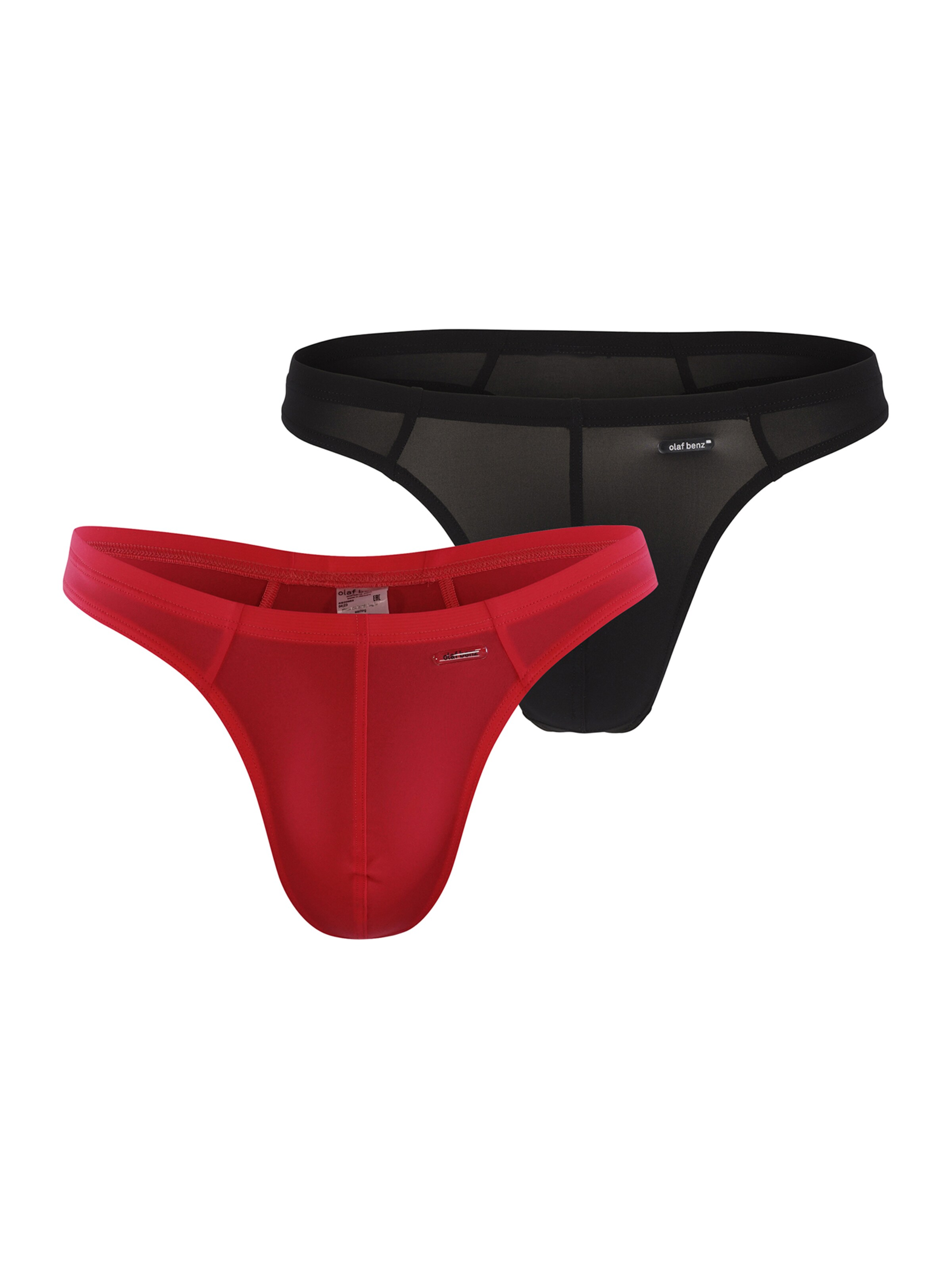 Slip 'RED0965' Olaf Benz en rouge : devant