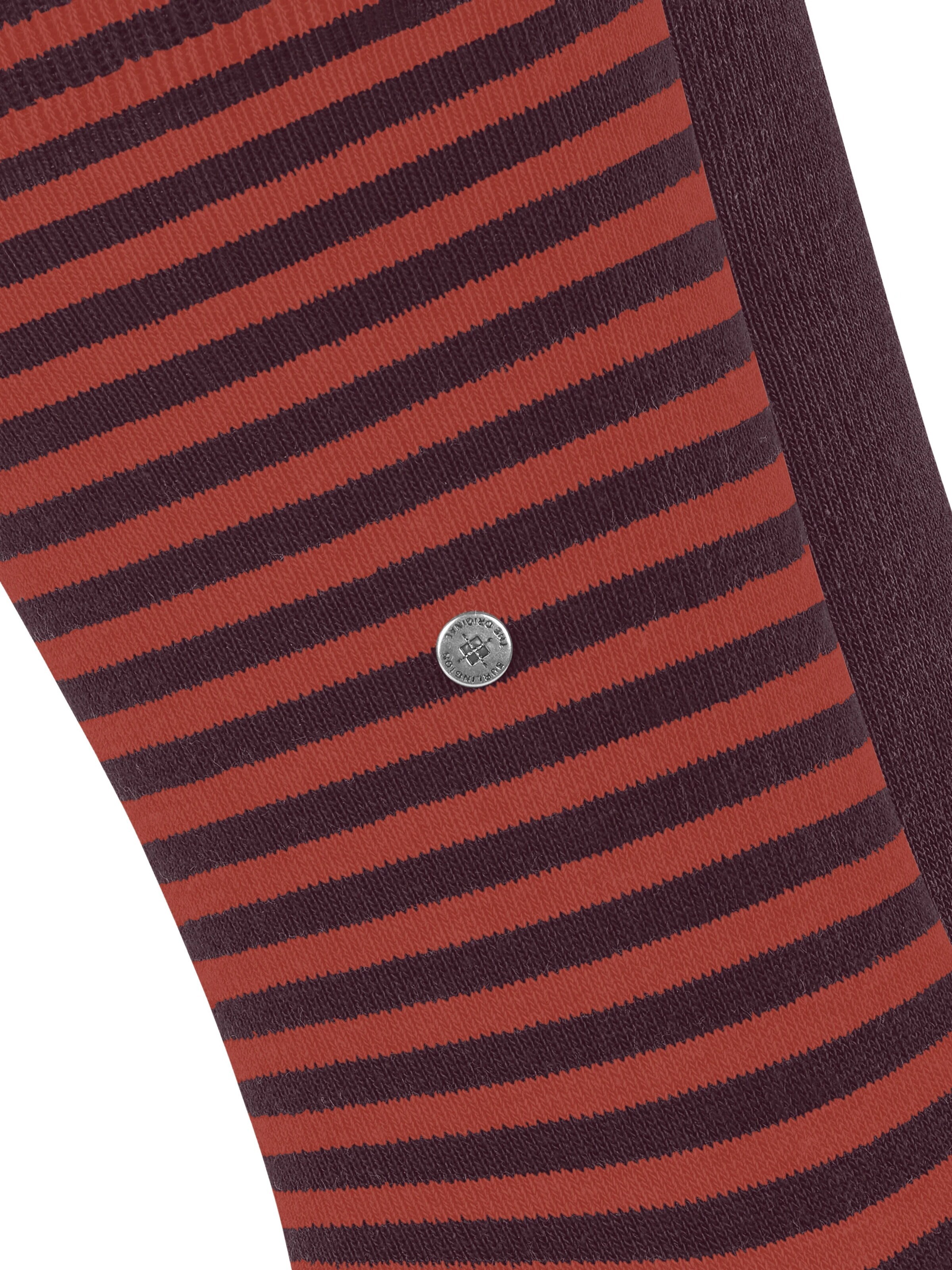 BURLINGTON Socks 'Everyday Stripe 2-Pack' in Purple