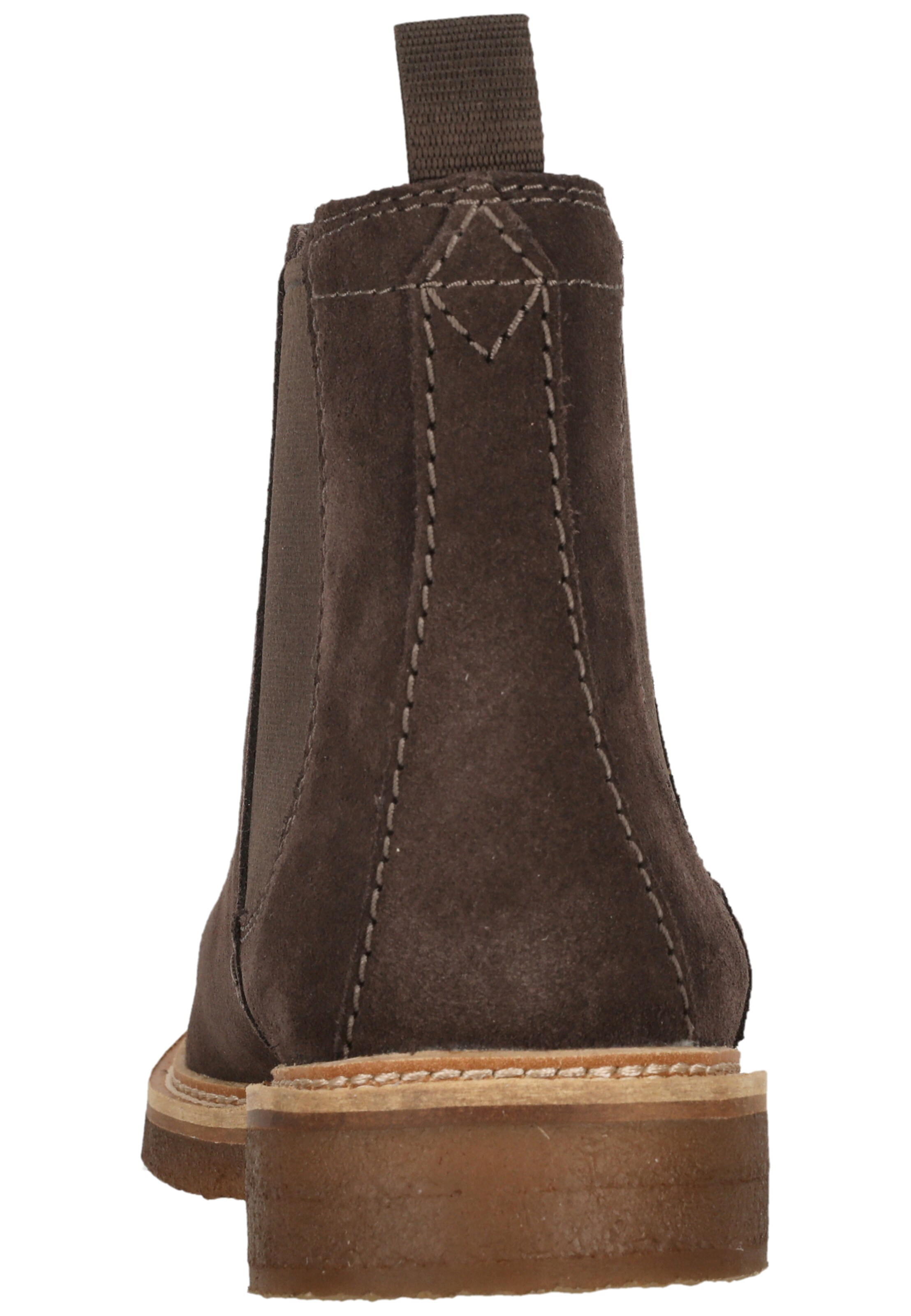 CLARKS Laarzen 'Clarkdale Easy Dark Brown Suede' in Bruin