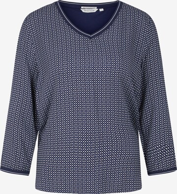 TOM TAILOR Shirt in Blauw: voorkant