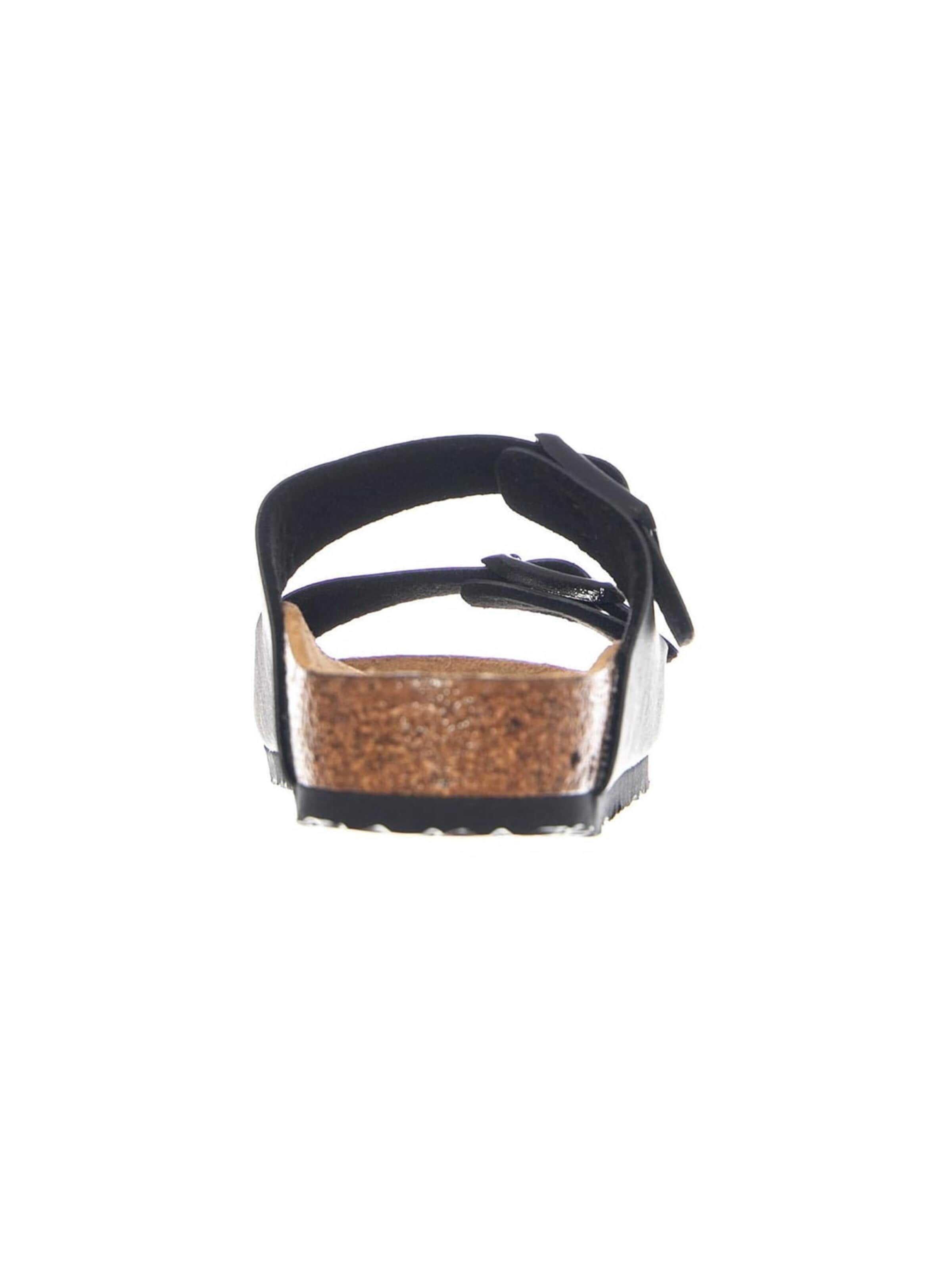 BIRKENSTOCK Sandały 'Arizona Kids Birko Flor Narrow Fit Black' w kolorze czarny