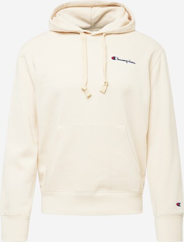 Sweat-shirt Champion Authentic Athletic Apparel en beige : devant