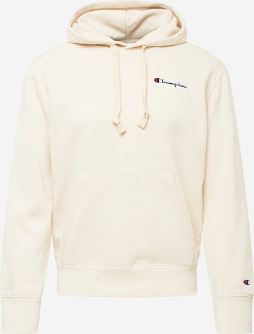 Champion Authentic Athletic Apparel Sweatshirt in Beige: front