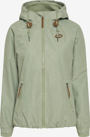 Oxmo Between-Season Jacket 'Tinna' in Green: front