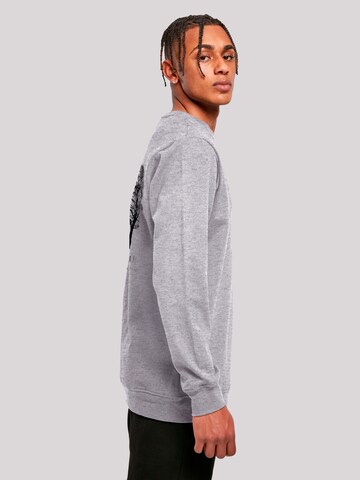 Sweat-shirt 'Escape Discover the World Tree Birds' F4NT4STIC en gris