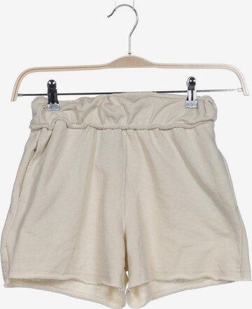 Reserved Shorts in XS in White: front