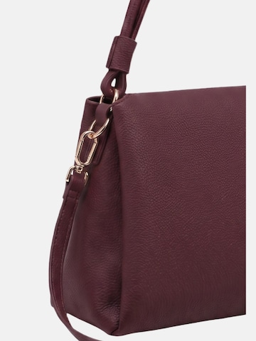 Borsa a mano 'Borsa a mano Kassandra Luxette poliestere chiusura zip' di Kassandra in rosso