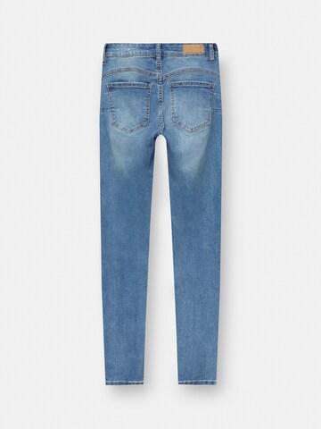 Skinny Jean Pull&Bear en bleu