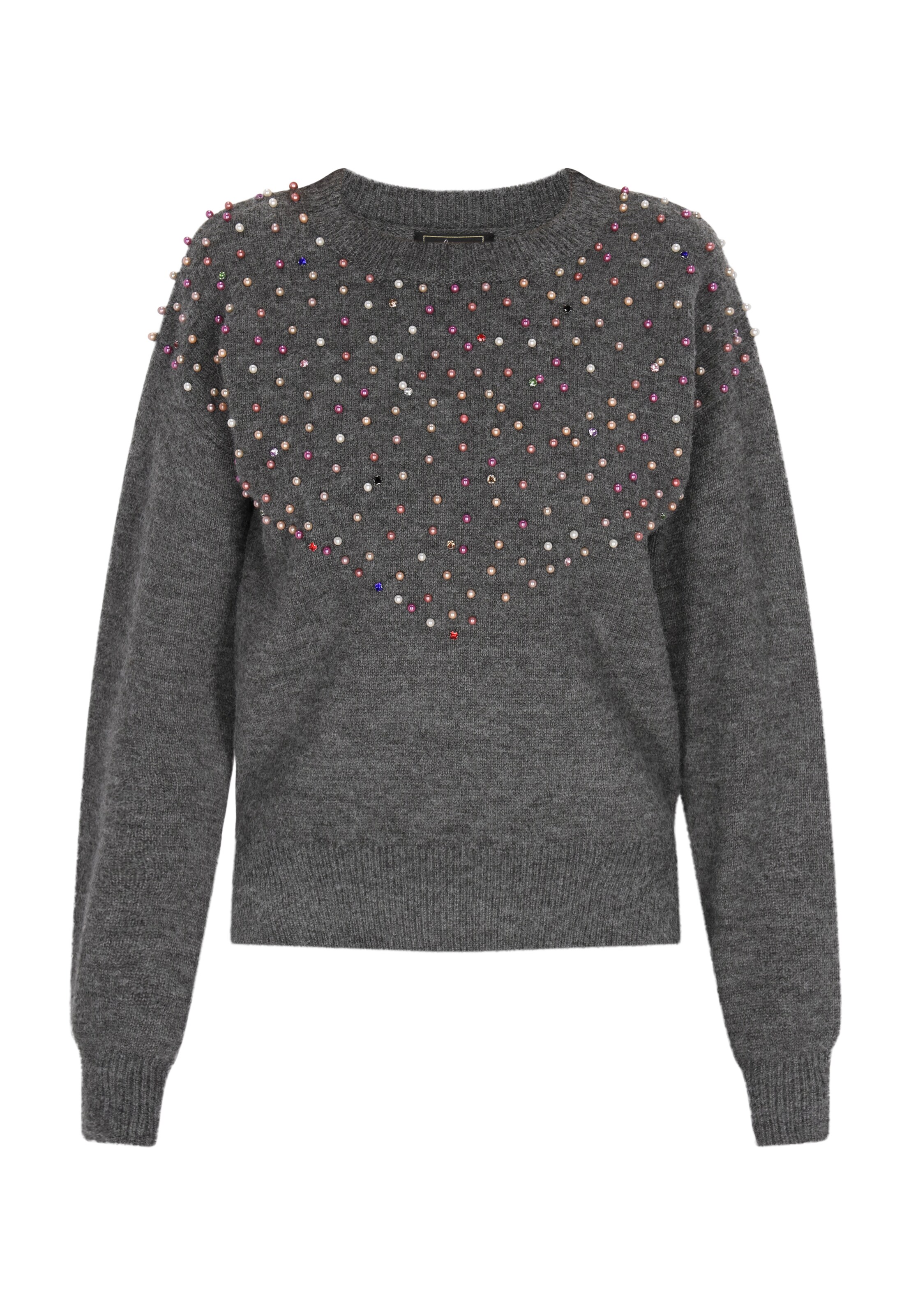 faina Trui in Grijs: voorkant