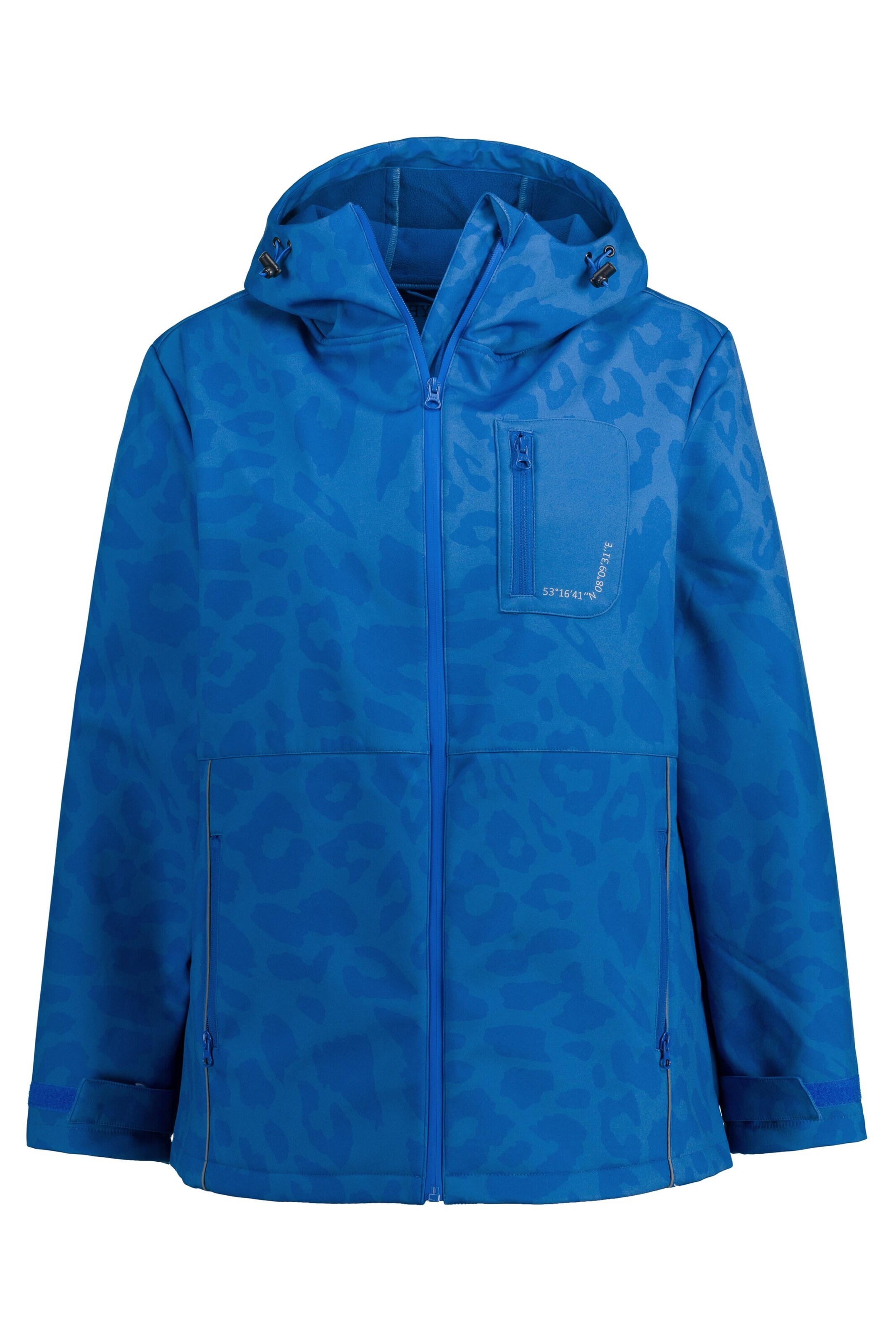 Ulla Popken Performance Jacket in Blue: front