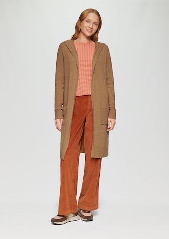 s.Oliver Knit cardigan in Brown