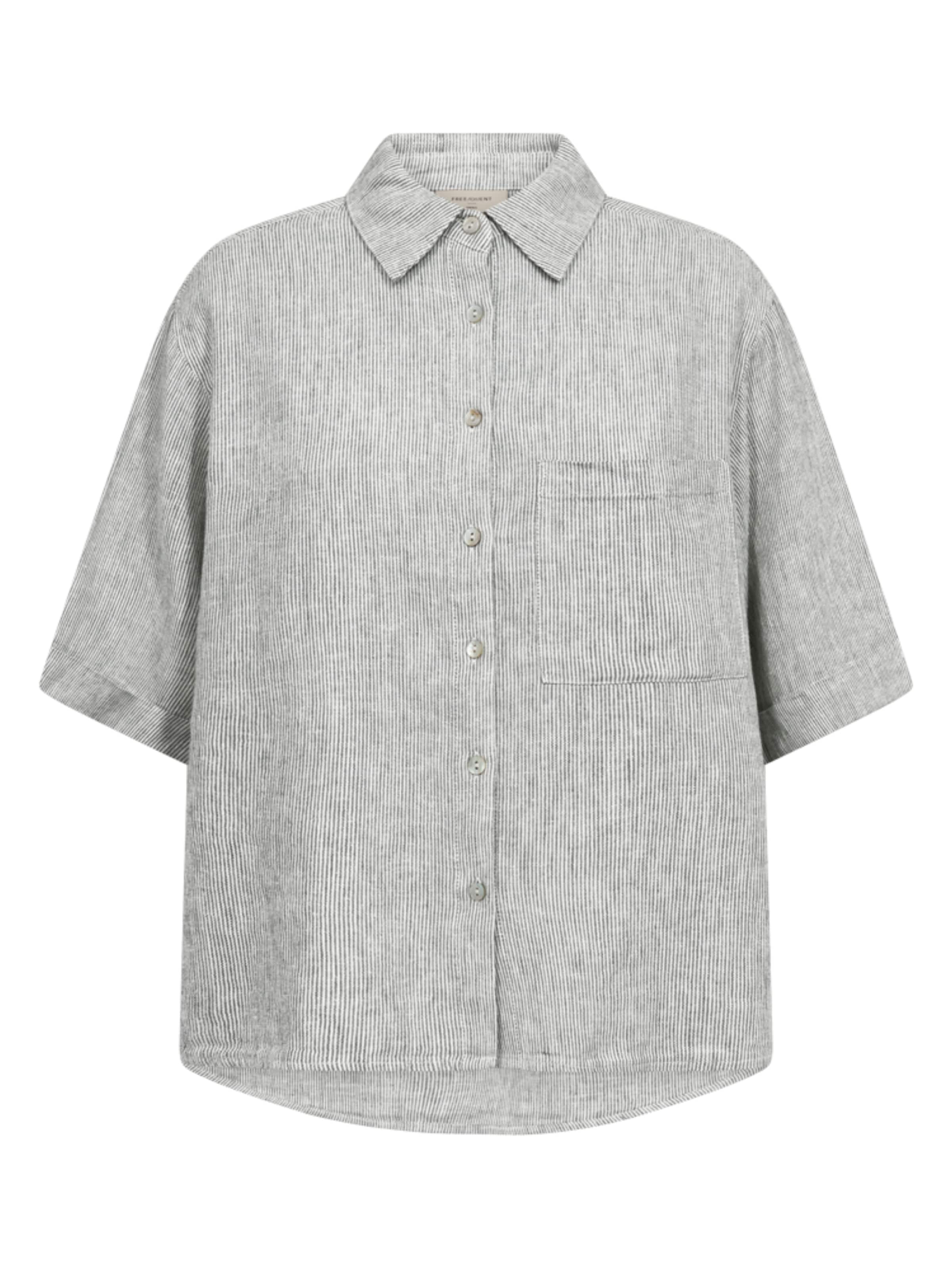 Freequent Blouse 'FQLAVA-shirt Dark forest' in Green: front