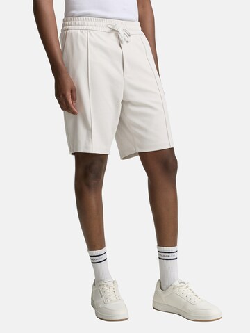 TOM TAILOR DENIM Loosefit Broek in Grijs: voorkant