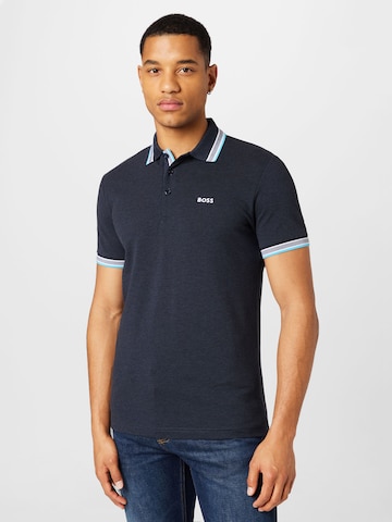 BOSS Green Poloshirt 'Paddy' in Blau: predná strana