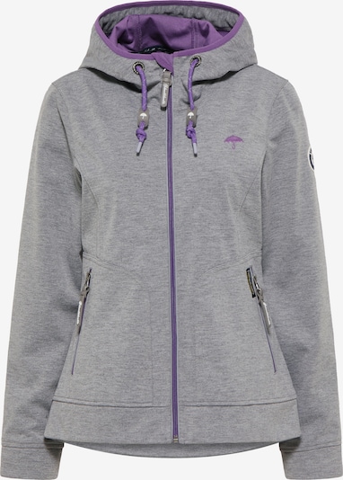 Schmuddelwedda Performance Jacket in Grey / Purple, Item view