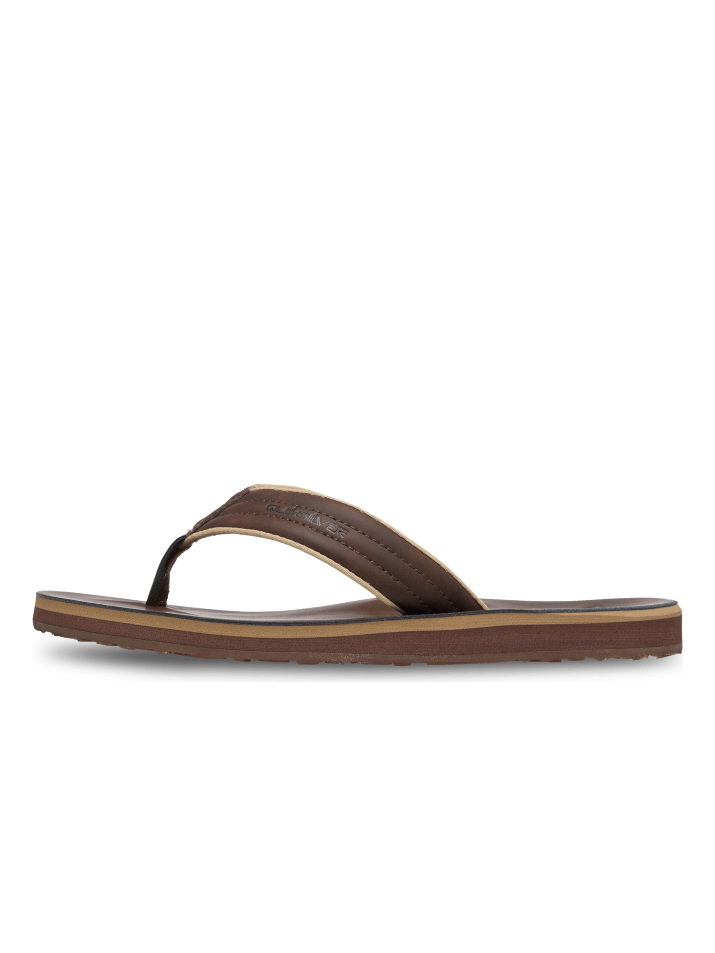 QUIKSILVER Sandals 'Carver' in Brown: front